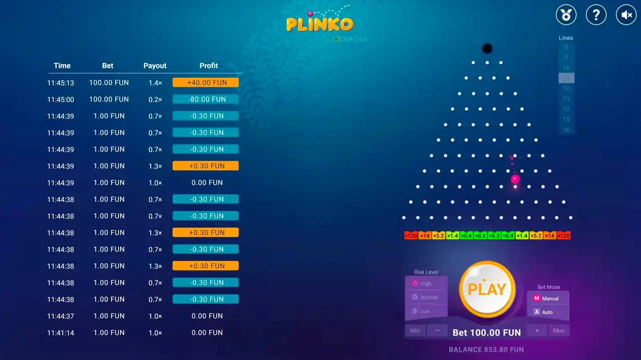 Plinko Demo